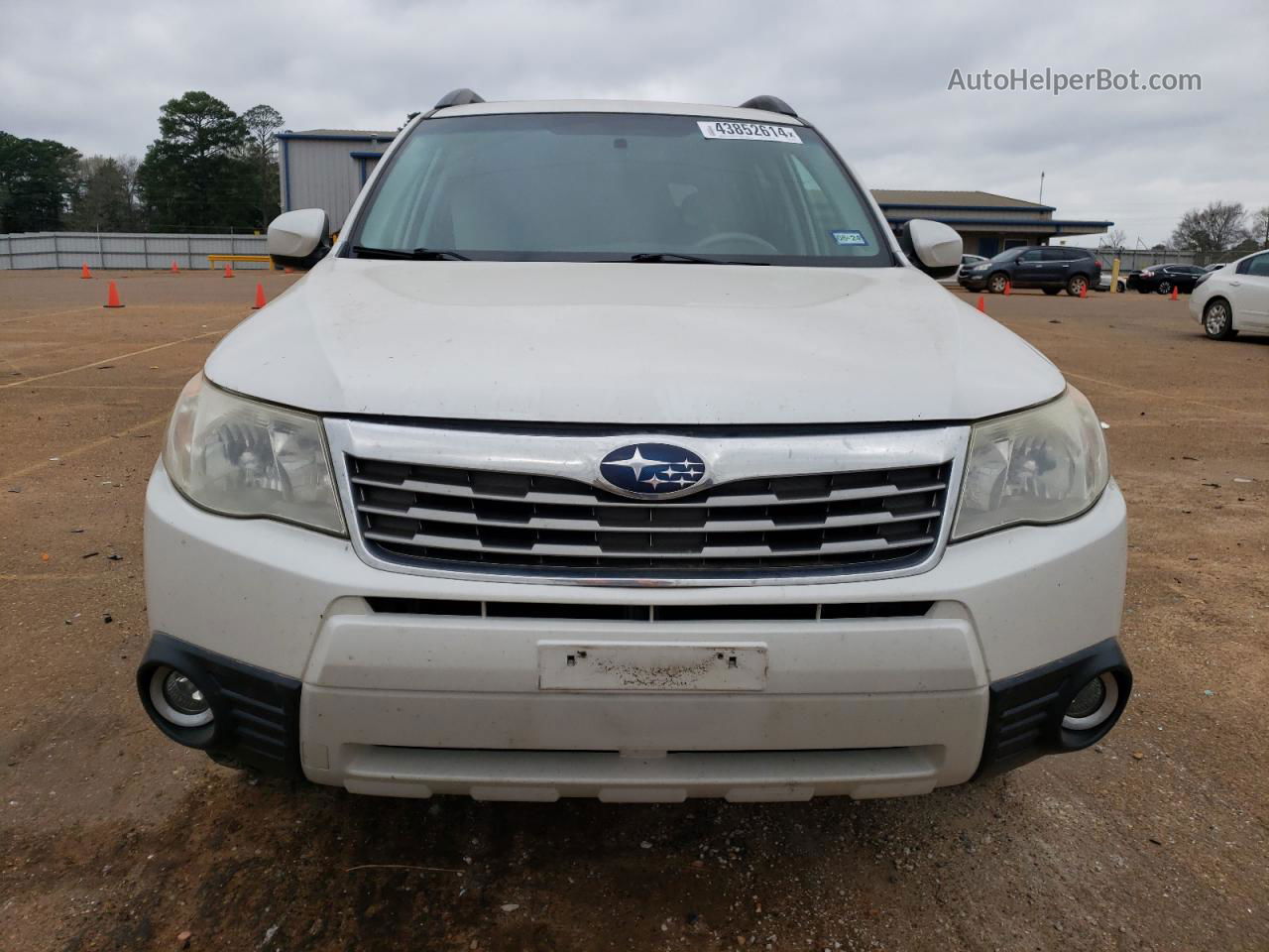 2009 Subaru Forester 2.5x Limited White vin: JF2SH64699H783760