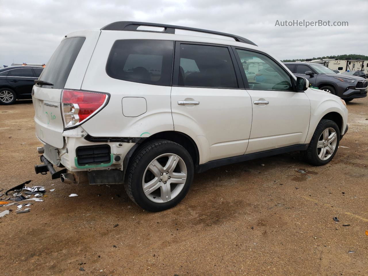 2009 Subaru Forester 2.5x Limited Белый vin: JF2SH64699H783760