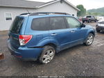 2009 Subaru Forester 2.5x Limited Blue vin: JF2SH64699H793124