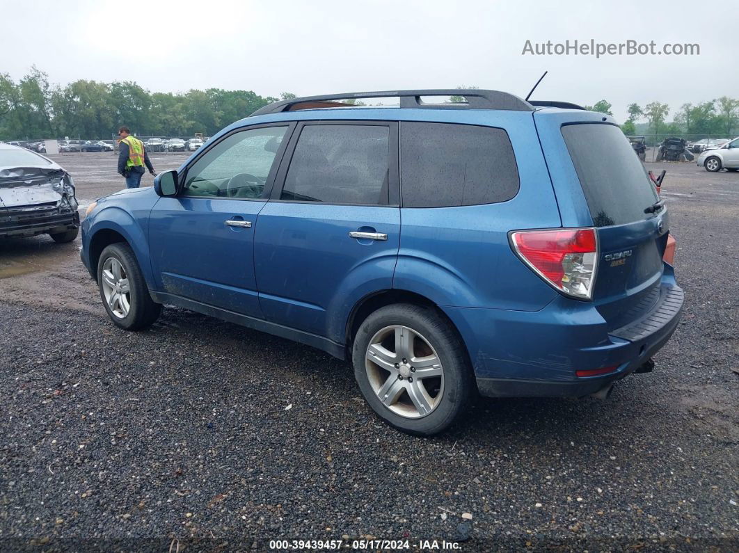 2009 Subaru Forester 2.5x Limited Blue vin: JF2SH64699H793124