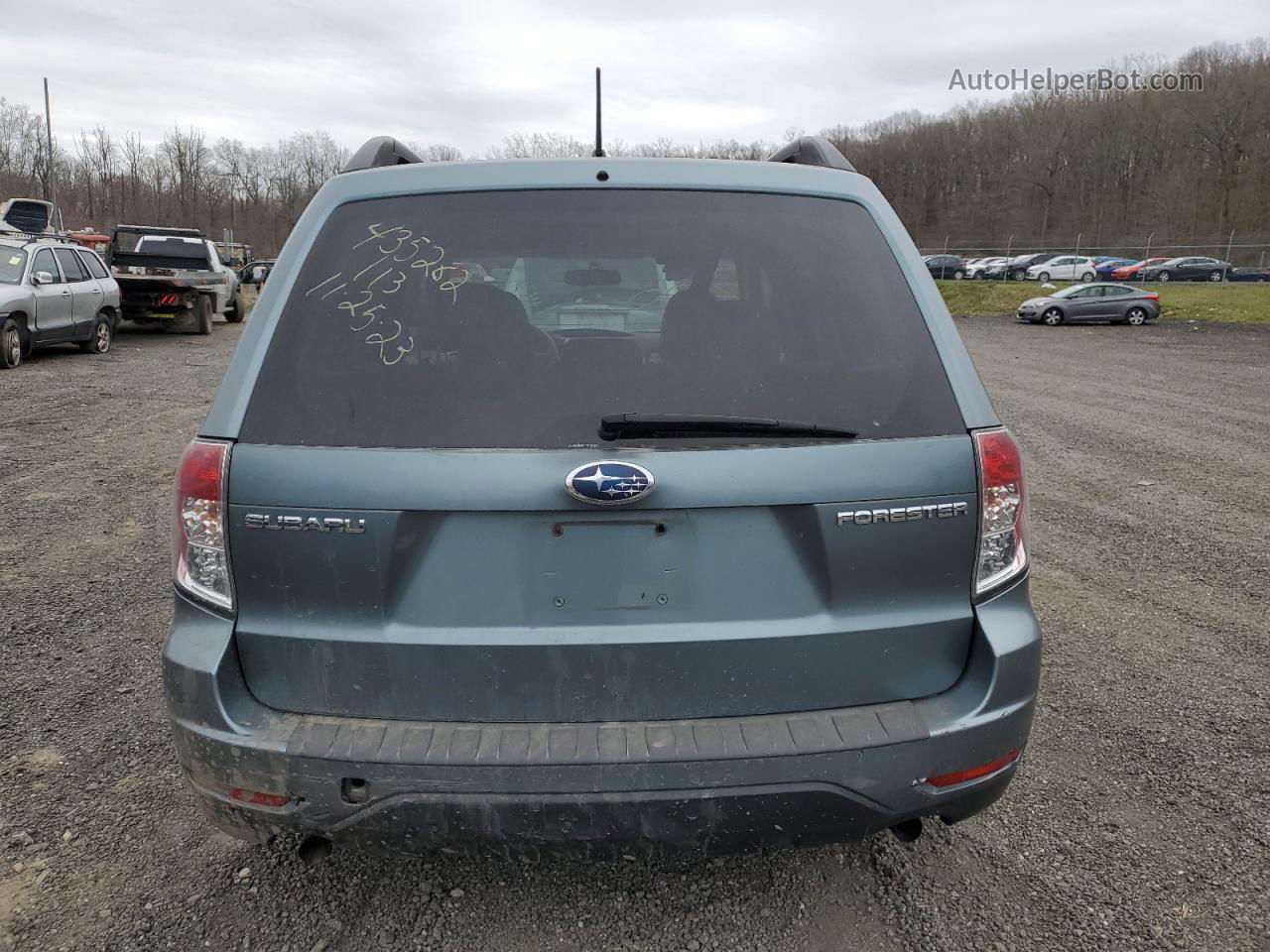 2009 Subaru Forester 2.5x Limited Green vin: JF2SH646X9H770063