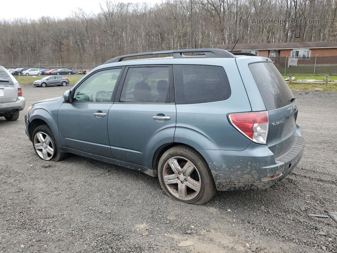 2009 Subaru Forester 2.5x Limited Green vin: JF2SH646X9H770063