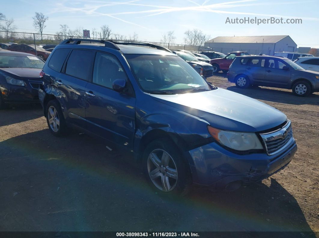 2009 Subaru Forester 2.5x Limited Blue vin: JF2SH646X9H772928