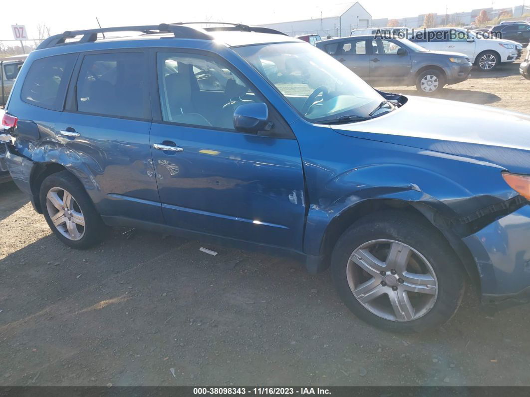 2009 Subaru Forester 2.5x Limited Blue vin: JF2SH646X9H772928