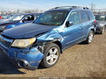 2009 Subaru Forester 2.5x Limited Blue vin: JF2SH646X9H772928