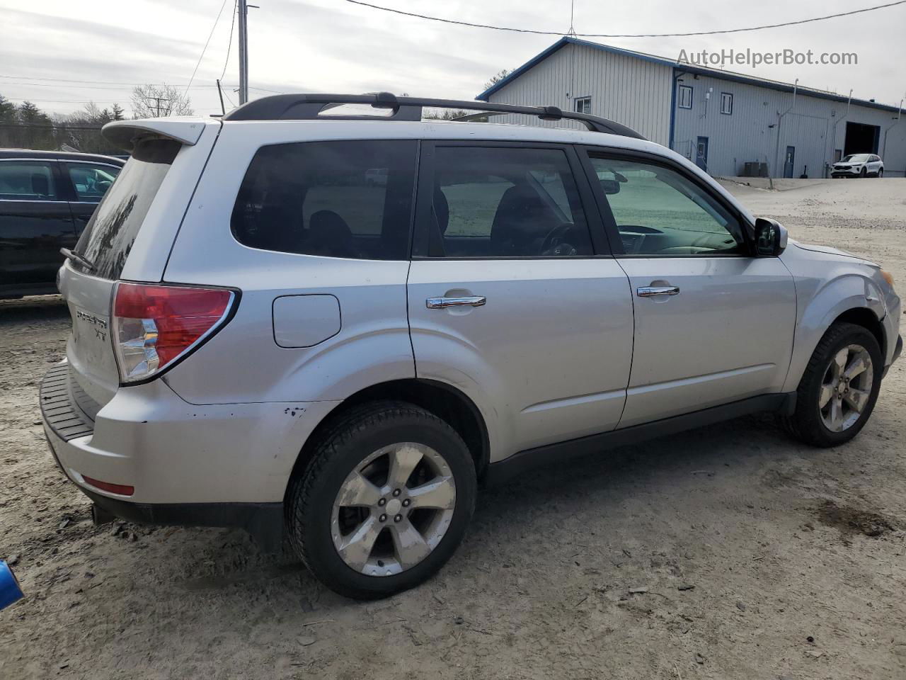 2009 Subaru Forester 2.5xt Silver vin: JF2SH65669H738662