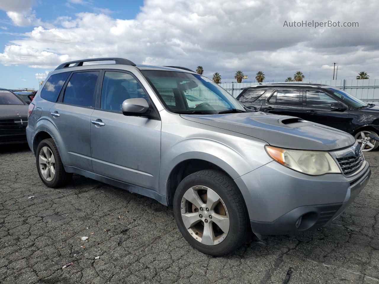 2009 Subaru Forester 2.5xt Gray vin: JF2SH65689H723192