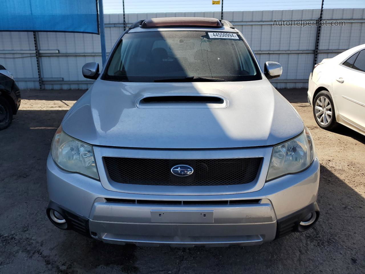 2009 Subaru Forester 2.5xt Silver vin: JF2SH656X9H720813