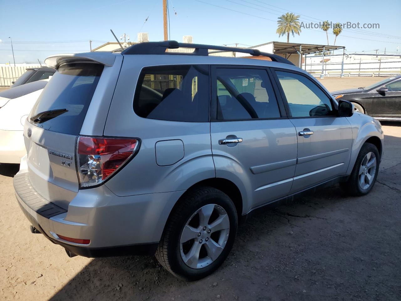 2009 Subaru Forester 2.5xt Silver vin: JF2SH656X9H720813