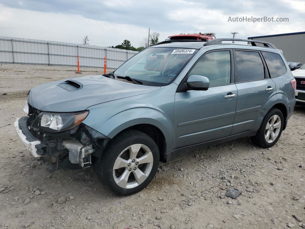 2009 Subaru Forester 2.5xt Limited Бирюзовый vin: JF2SH66619H749549