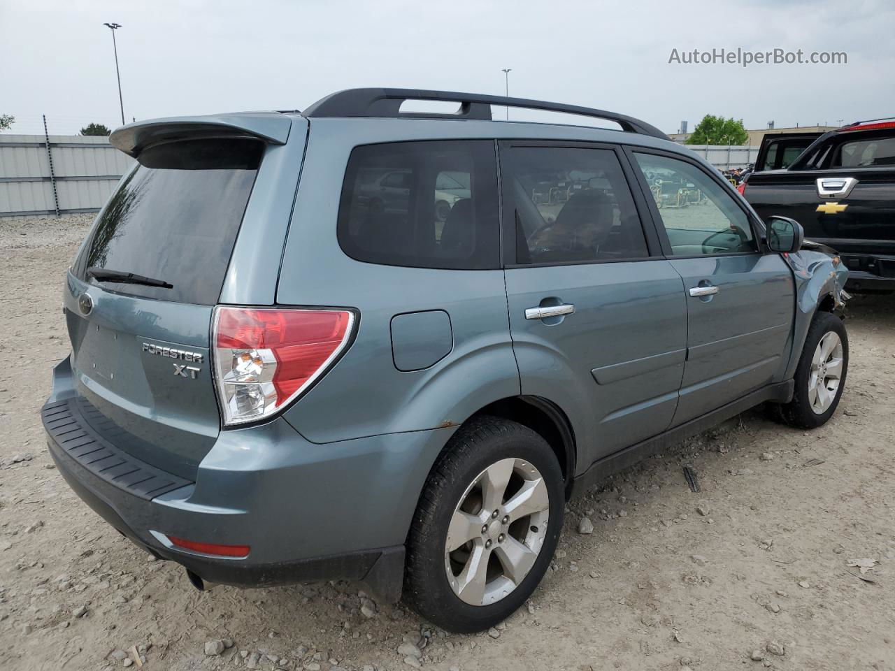 2009 Subaru Forester 2.5xt Limited Teal vin: JF2SH66619H749549