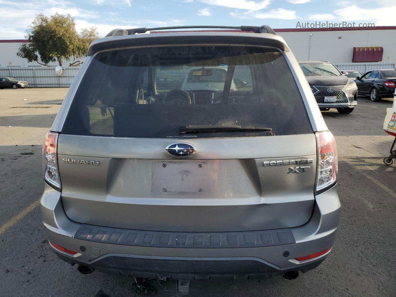 2009 Subaru Forester 2.5xt Limited Silver vin: JF2SH66649H714634