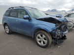 2009 Subaru Forester 2.5xt Limited Blue vin: JF2SH66689H755199