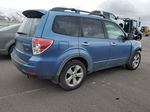 2009 Subaru Forester 2.5xt Limited Blue vin: JF2SH66689H755199