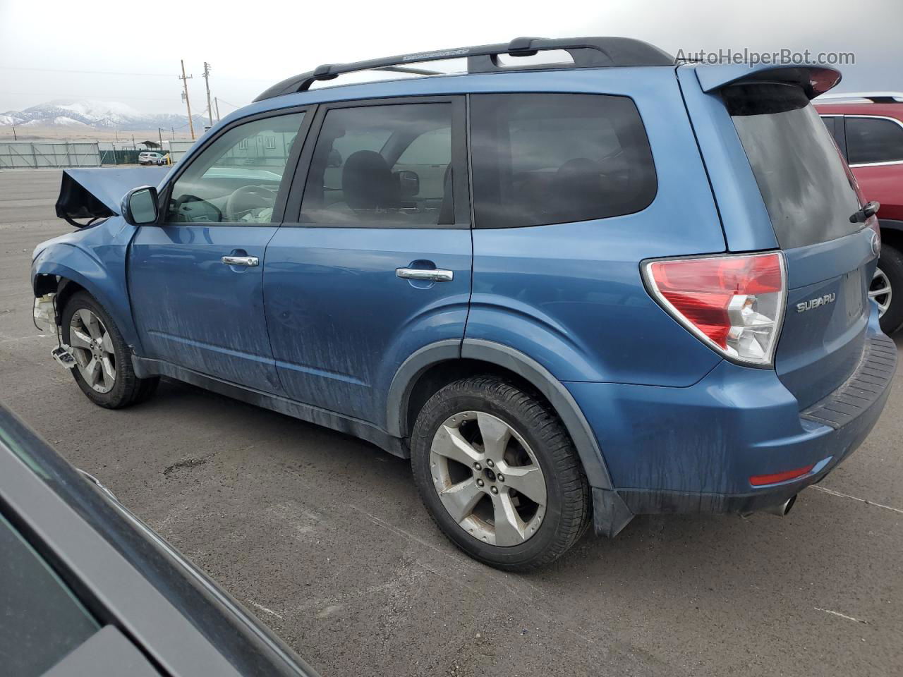 2009 Subaru Forester 2.5xt Limited Blue vin: JF2SH66689H755199