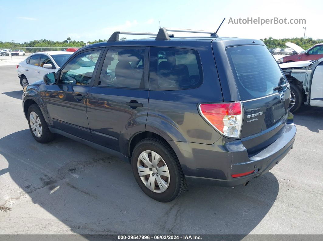 2010 Subaru Forester 2.5x Gray vin: JF2SH6AC0AH797934