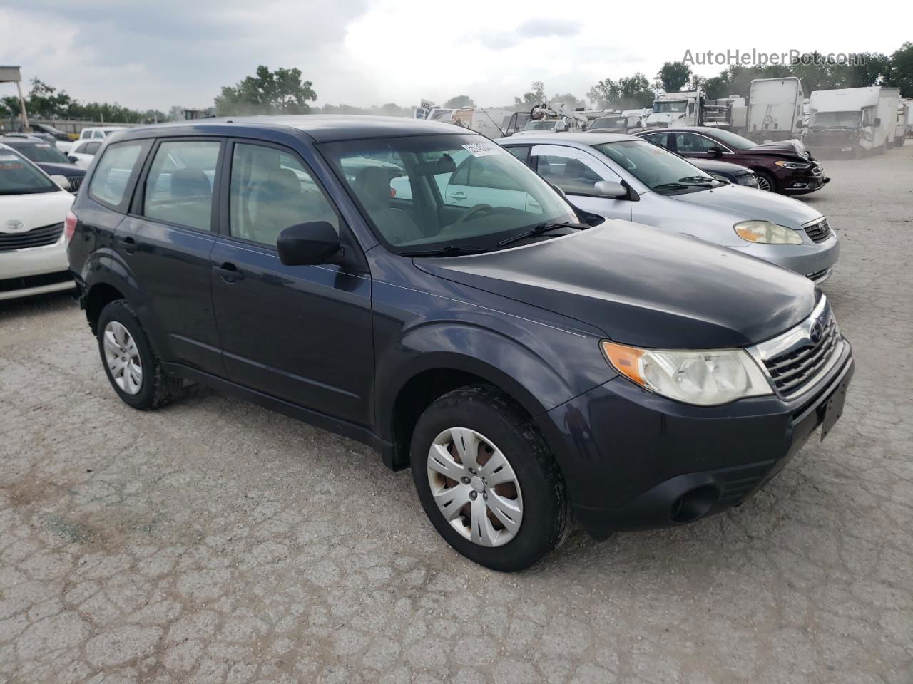 2010 Subaru Forester 2.5x Black vin: JF2SH6AC1AH714611