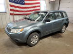 2010 Subaru Forester 2.5x Синий vin: JF2SH6AC1AH742456