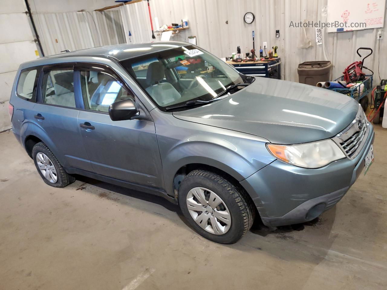 2010 Subaru Forester 2.5x Blue vin: JF2SH6AC1AH742456