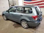 2010 Subaru Forester 2.5x Синий vin: JF2SH6AC1AH742456