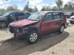 2010 Subaru Forester 2.5x Burgundy vin: JF2SH6AC2AH713466