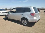 2010 Subaru Forester 2.5x Silver vin: JF2SH6AC3AH730745