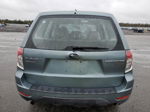 2010 Subaru Forester 2.5x Turquoise vin: JF2SH6AC3AH730843