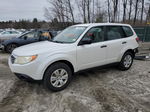 2010 Subaru Forester 2.5x White vin: JF2SH6AC3AH798026