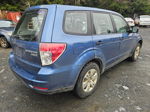 2010 Subaru Forester 2.5x Blue vin: JF2SH6AC4AH748834