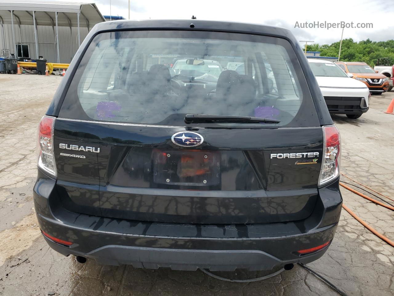 2010 Subaru Forester 2.5x Black vin: JF2SH6AC5AH728074