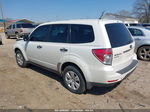 2010 Subaru Forester 2.5x White vin: JF2SH6AC6AH729878