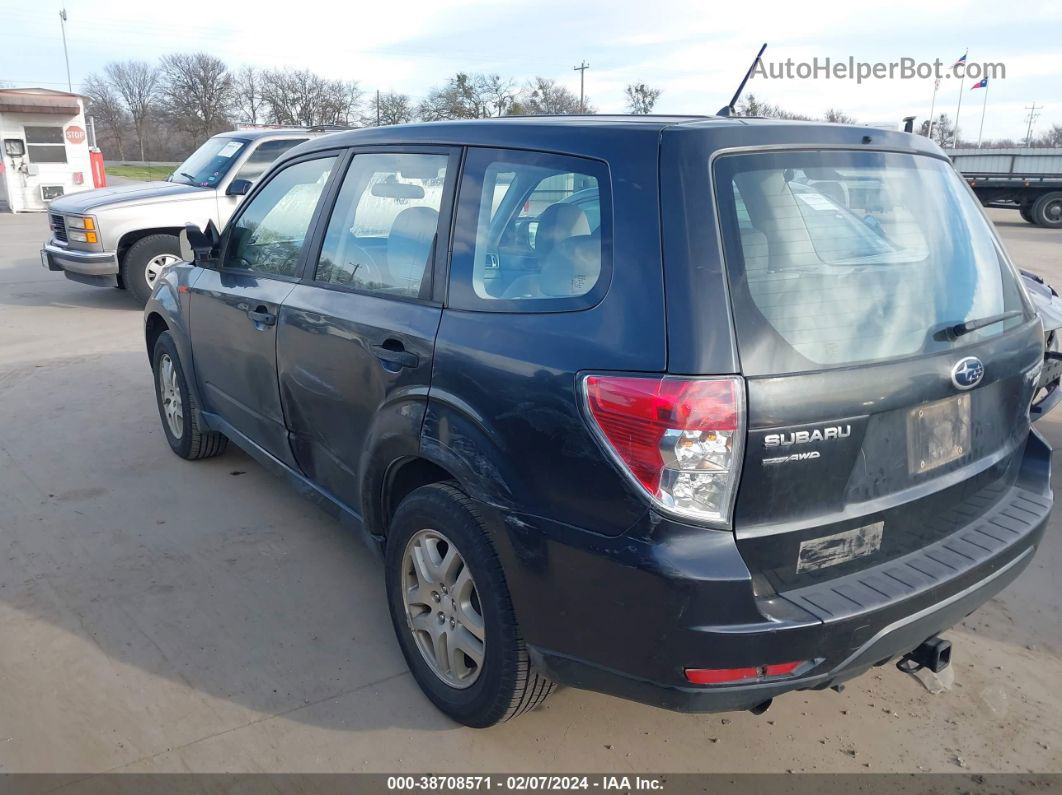 2010 Subaru Forester 2.5x Black vin: JF2SH6AC8AH730482