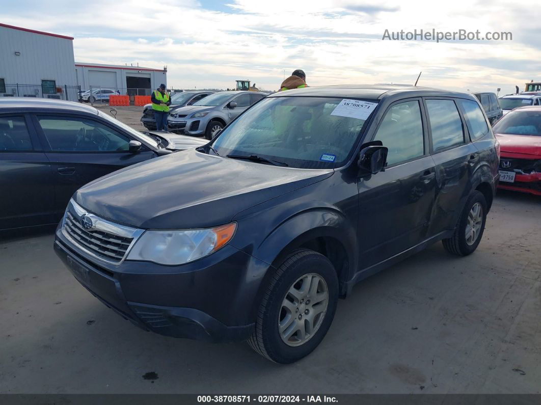 2010 Subaru Forester 2.5x Black vin: JF2SH6AC8AH730482