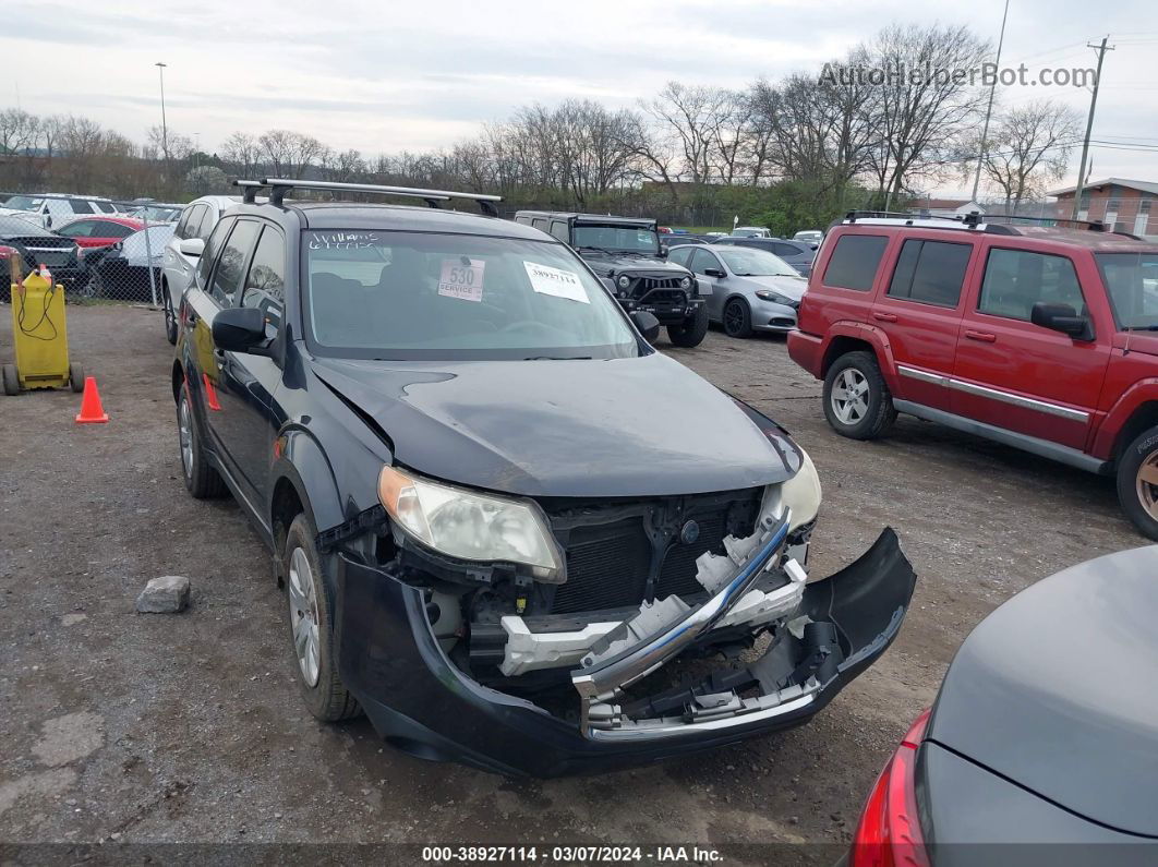 2010 Subaru Forester 2.5x Серый vin: JF2SH6AC9AH724318