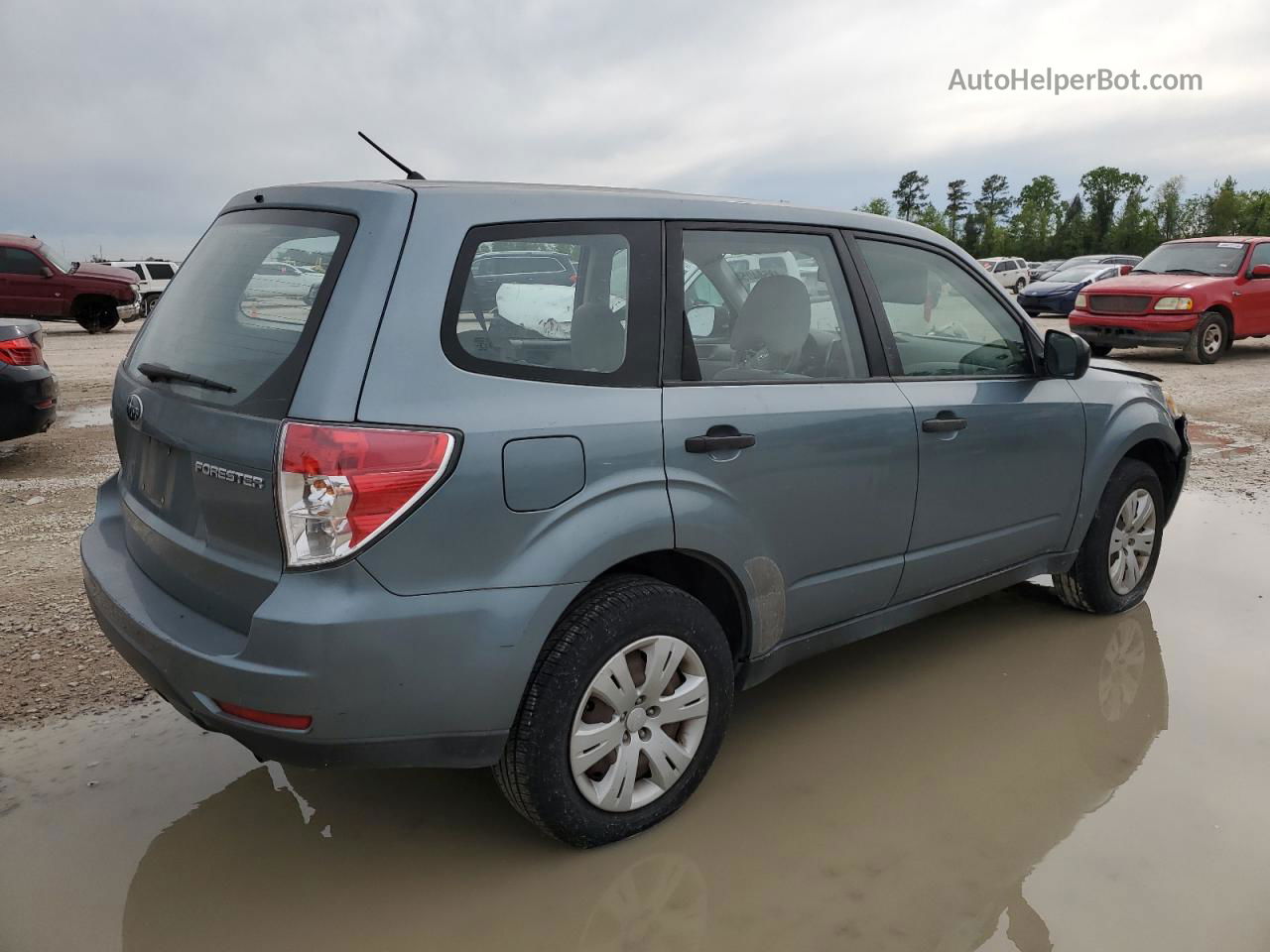 2010 Subaru Forester 2.5x Blue vin: JF2SH6AC9AH733150