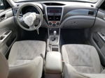 2010 Subaru Forester 2.5x Silver vin: JF2SH6ACXAH749552