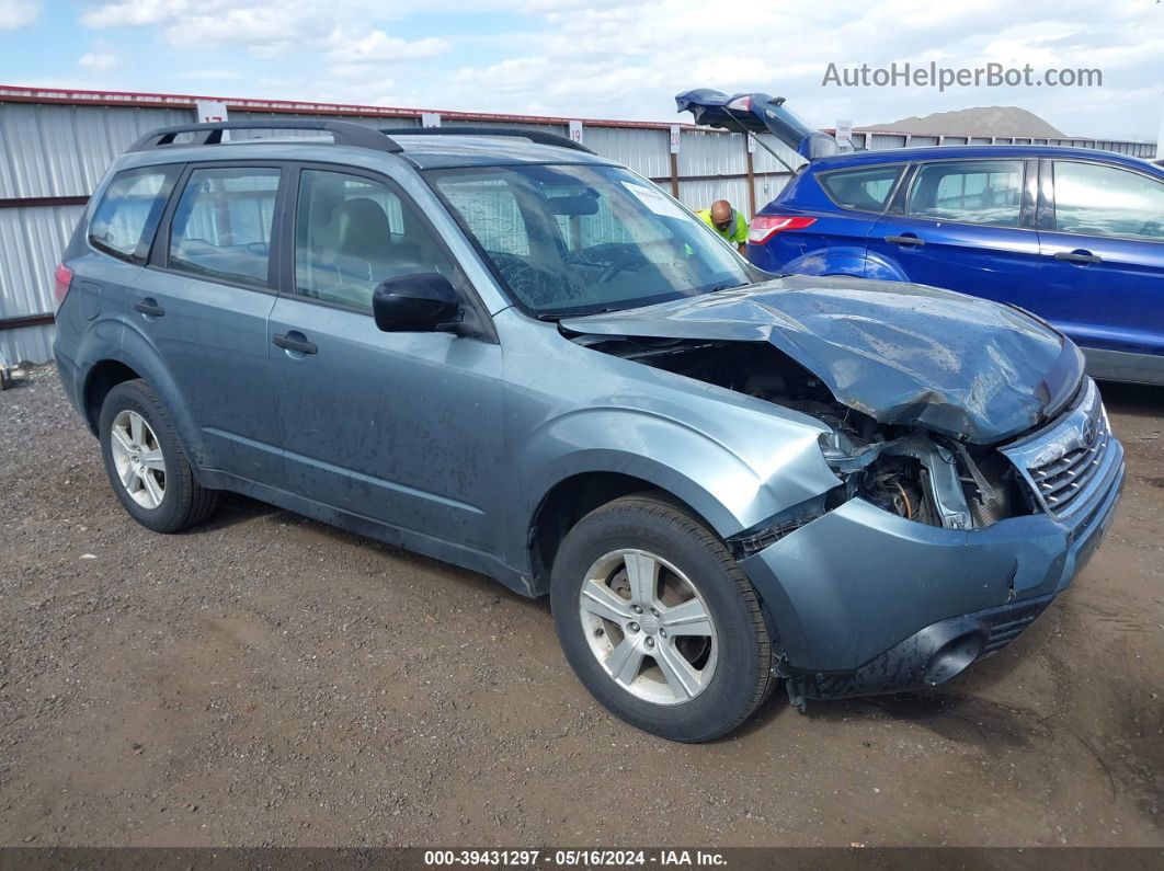 2010 Subaru Forester 2.5x Pewter vin: JF2SH6BC2AH904092