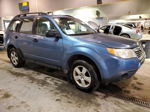 2010 Subaru Forester Xs Blue vin: JF2SH6BC2AH911205