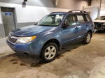 2010 Subaru Forester Xs Blue vin: JF2SH6BC2AH911205