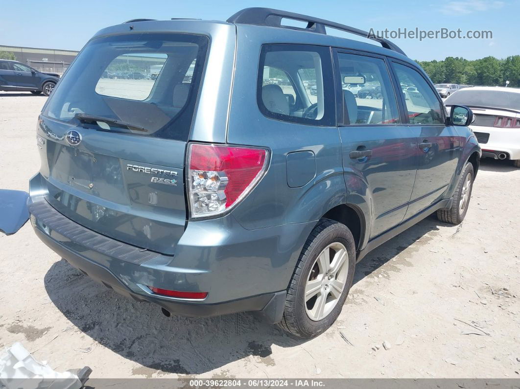 2010 Subaru Forester 2.5x Light Blue vin: JF2SH6BC3AH766059