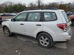 2010 Subaru Forester Xs White vin: JF2SH6BC3AH801795