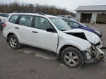 2010 Subaru Forester Xs White vin: JF2SH6BC3AH801795