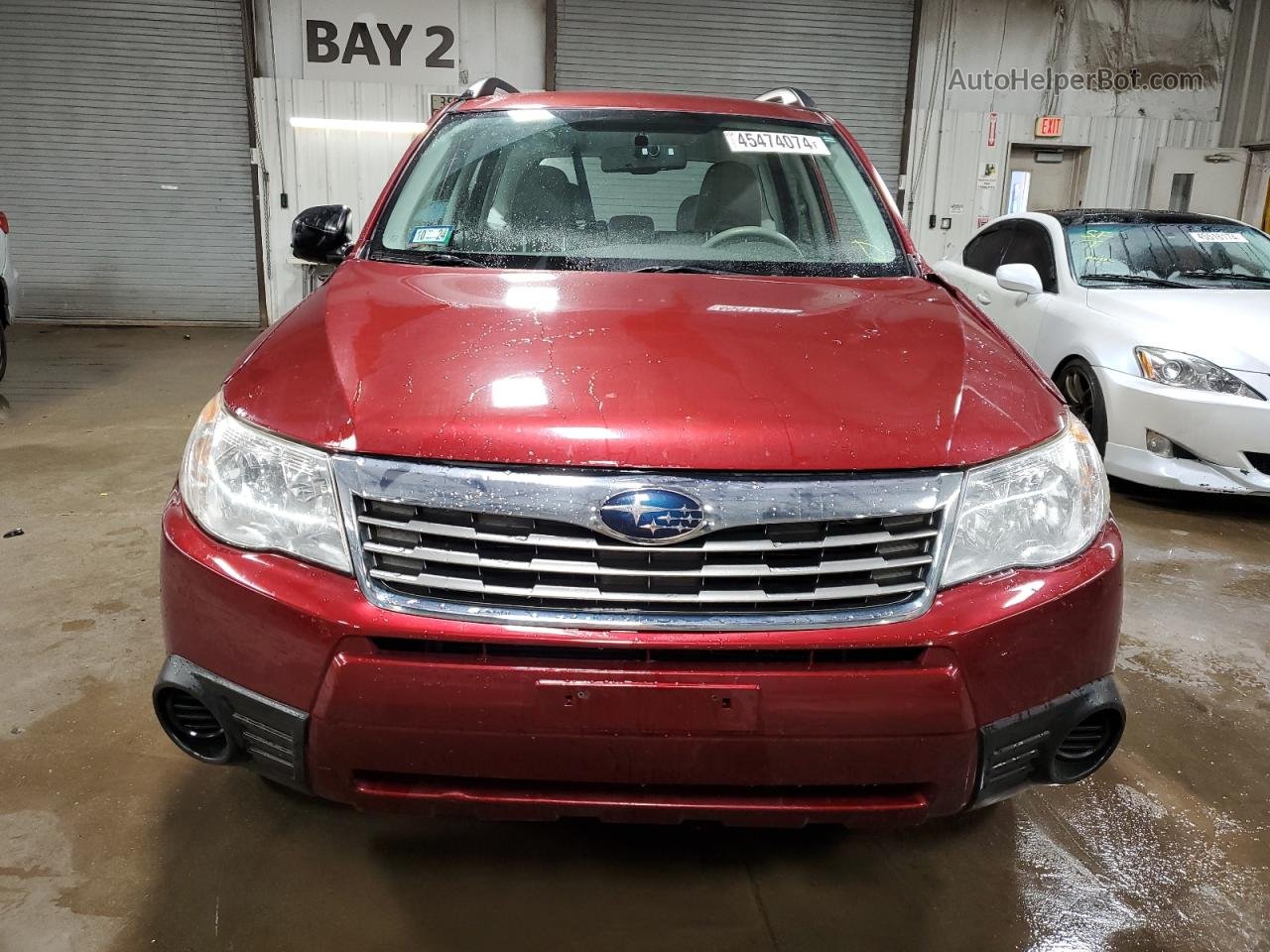 2010 Subaru Forester Xs Red vin: JF2SH6BC4AG795401