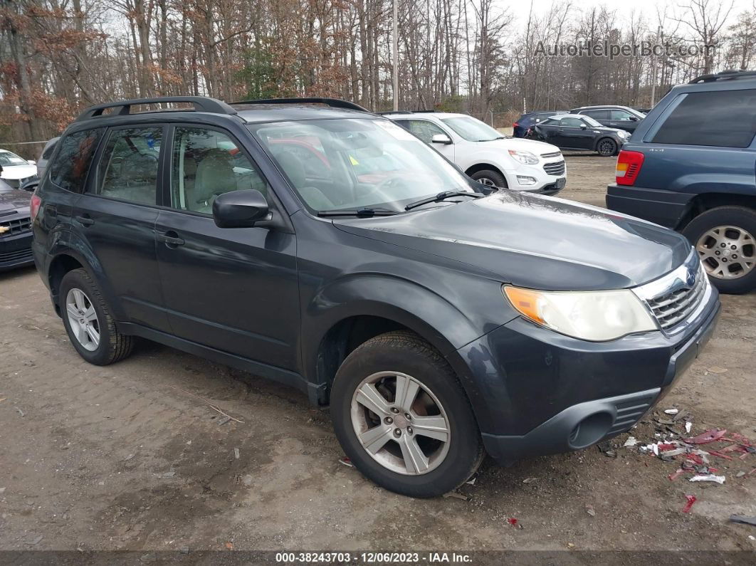 2010 Subaru Forester 2.5x Black vin: JF2SH6BC5AH775443