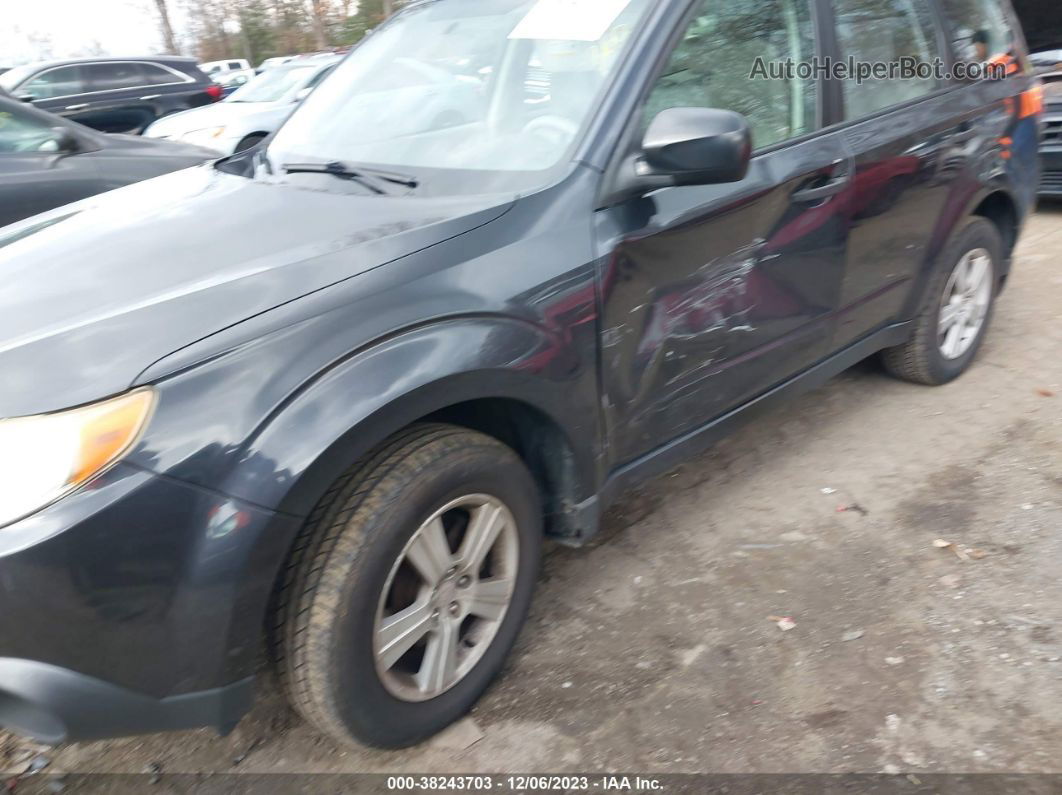 2010 Subaru Forester 2.5x Black vin: JF2SH6BC5AH775443