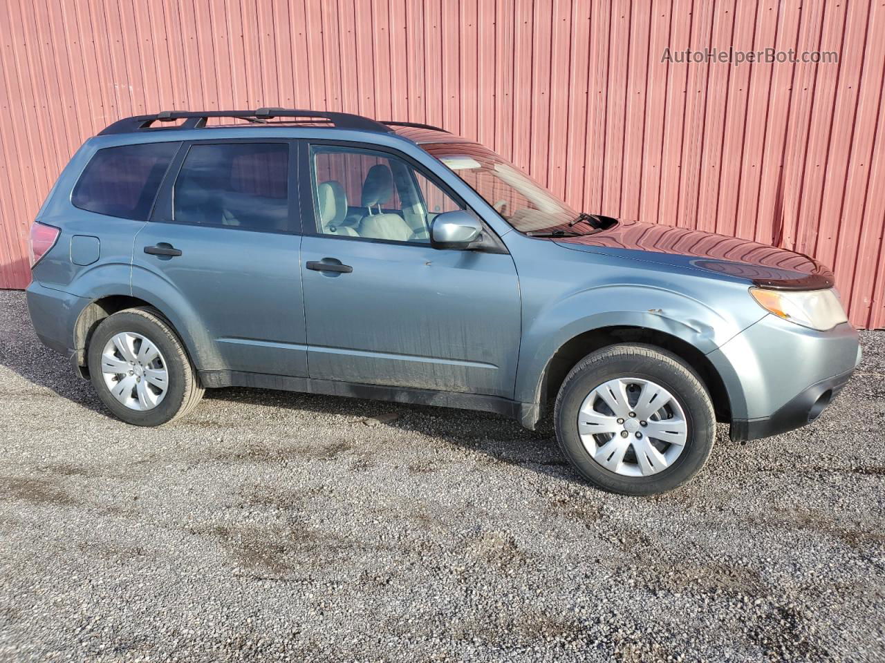 2010 Subaru Forester Xs Teal vin: JF2SH6BC8AG803810