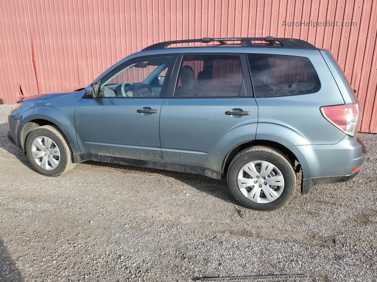 2010 Subaru Forester Xs Teal vin: JF2SH6BC8AG803810