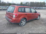 2010 Subaru Forester 2.5x Red vin: JF2SH6BC9AG794521