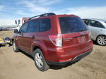 2010 Subaru Forester Xs Red vin: JF2SH6BC9AG796446