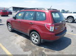 2010 Subaru Forester 2.5x Red vin: JF2SH6BC9AH789037